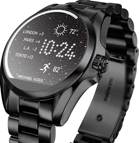 michael kors watch access black